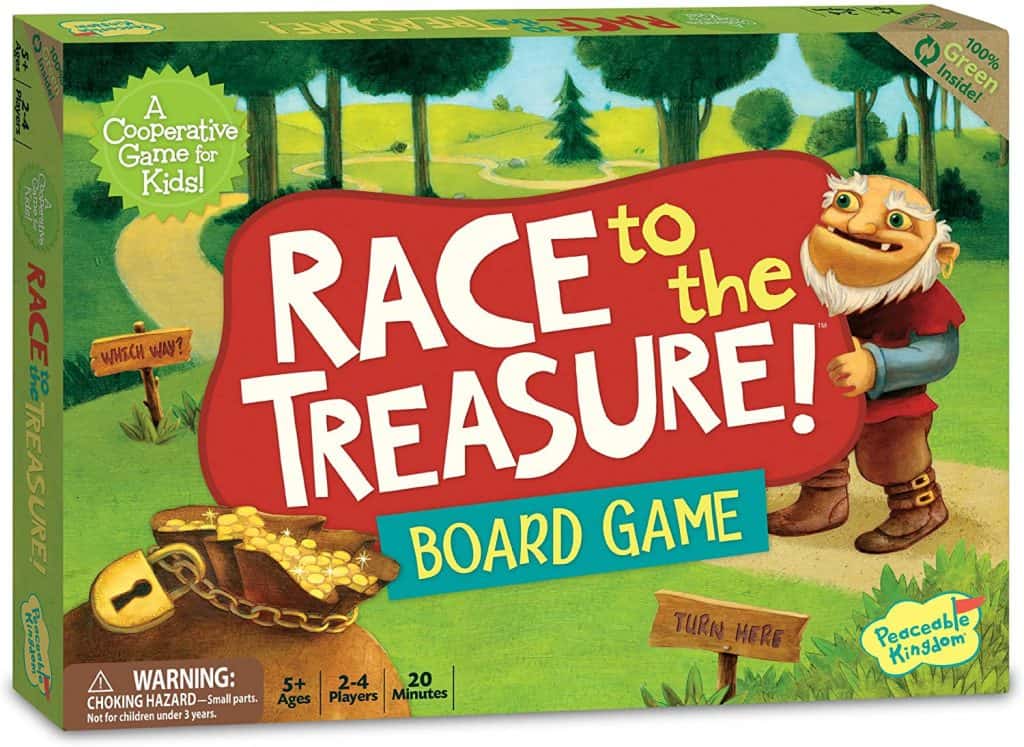 Peaceable Race to the Treasure - Best Gifts For 6-Year-Old Boy
