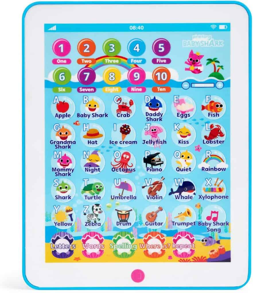 Pinkfong Baby Shark Learning Tablet - Best Gifts For 2-Year-Old Girl