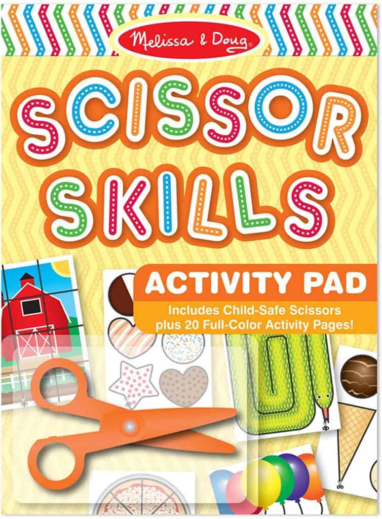 Scissor Activity Skills Pad - Best Gifts For 4-Year-Old Boy