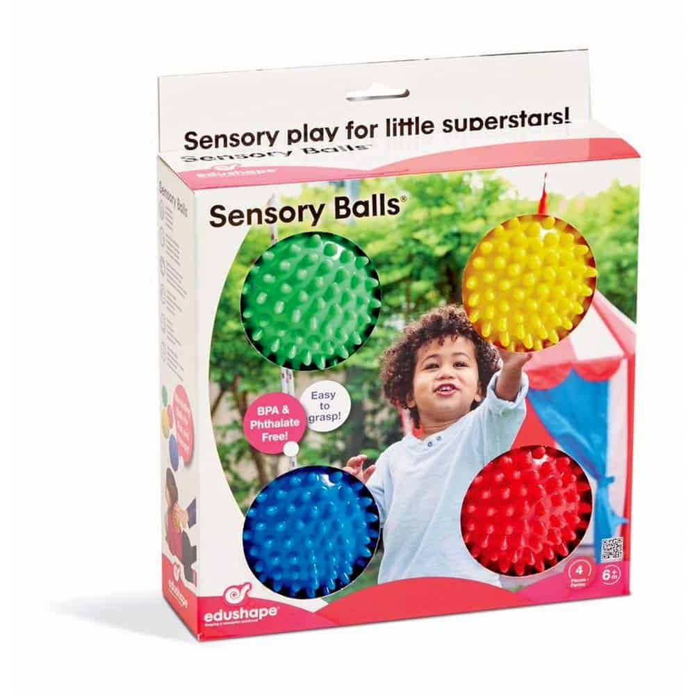 Sensory Toy - Sensory Edushape Balls, 4”, $15.95 - Best Montessori Toys