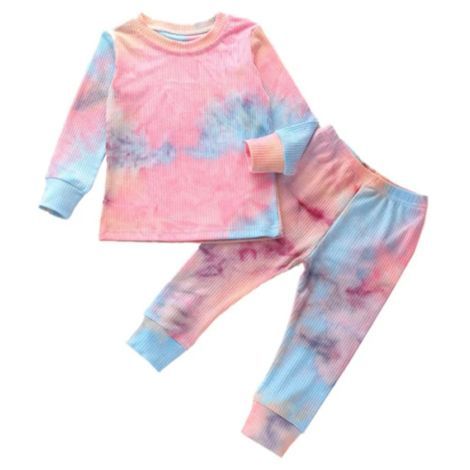 Tie Dye Lounge Set Christmas Gifts for 5 year old Girl Parenthoodbliss