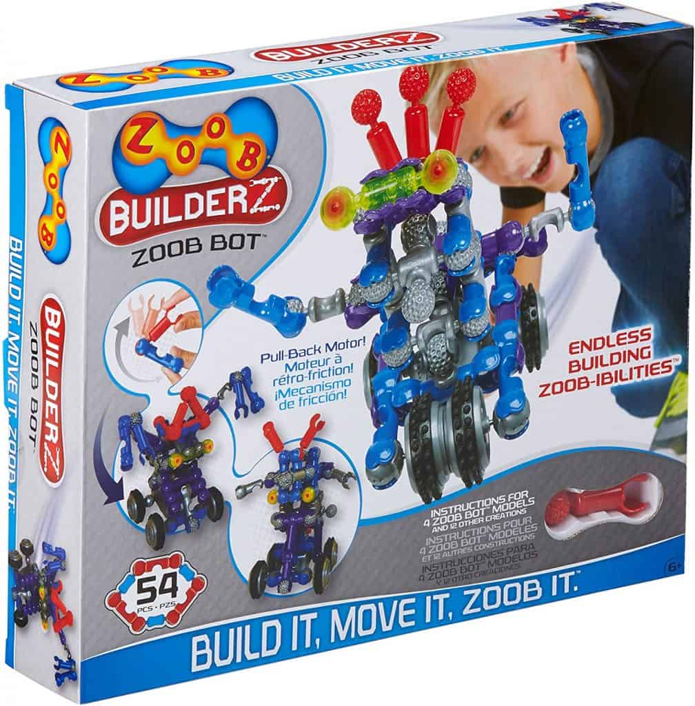 ZOOB BuilderZ ZOOB Bot - Best Gifts For 6-Year-Old Boy