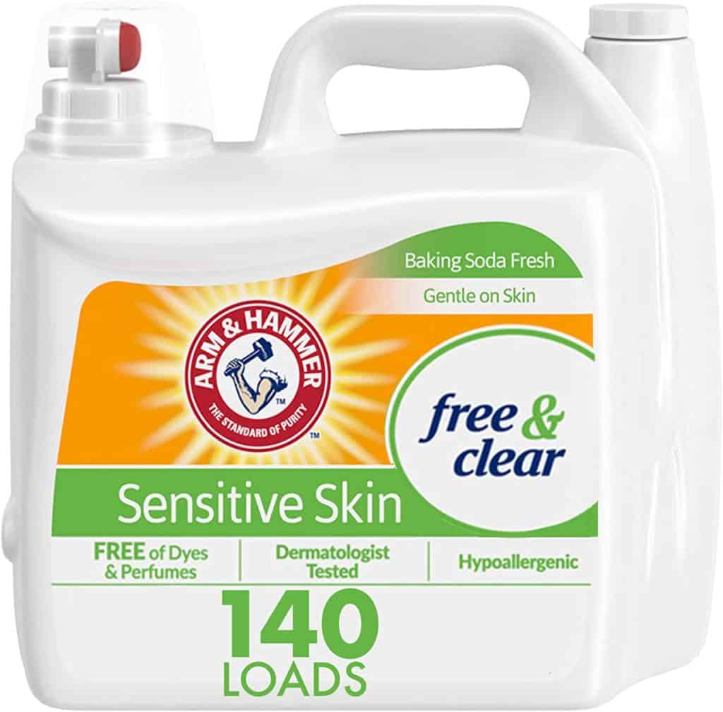 Arm and Hammer Sensitive Skin Free Clear - Best Baby Laundry Detergents