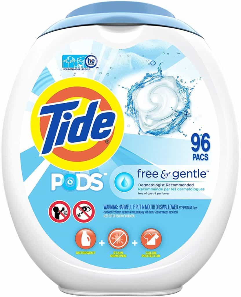 Tide Free and Gentle Liquid - Best Baby Laundry Detergents