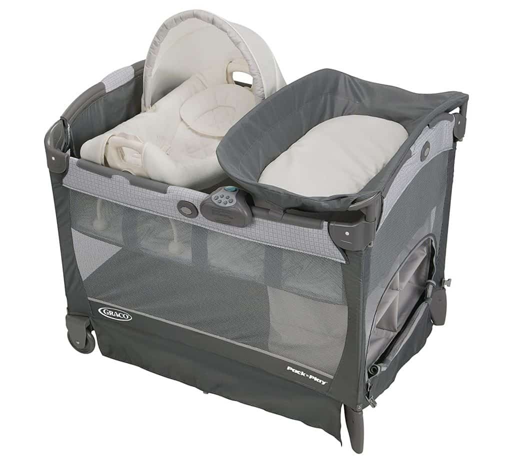 Best Overall Pack ‘N Play Graco Pack ‘N Play Playard With Cuddle Cove Removable Seat Parenthoodbliss