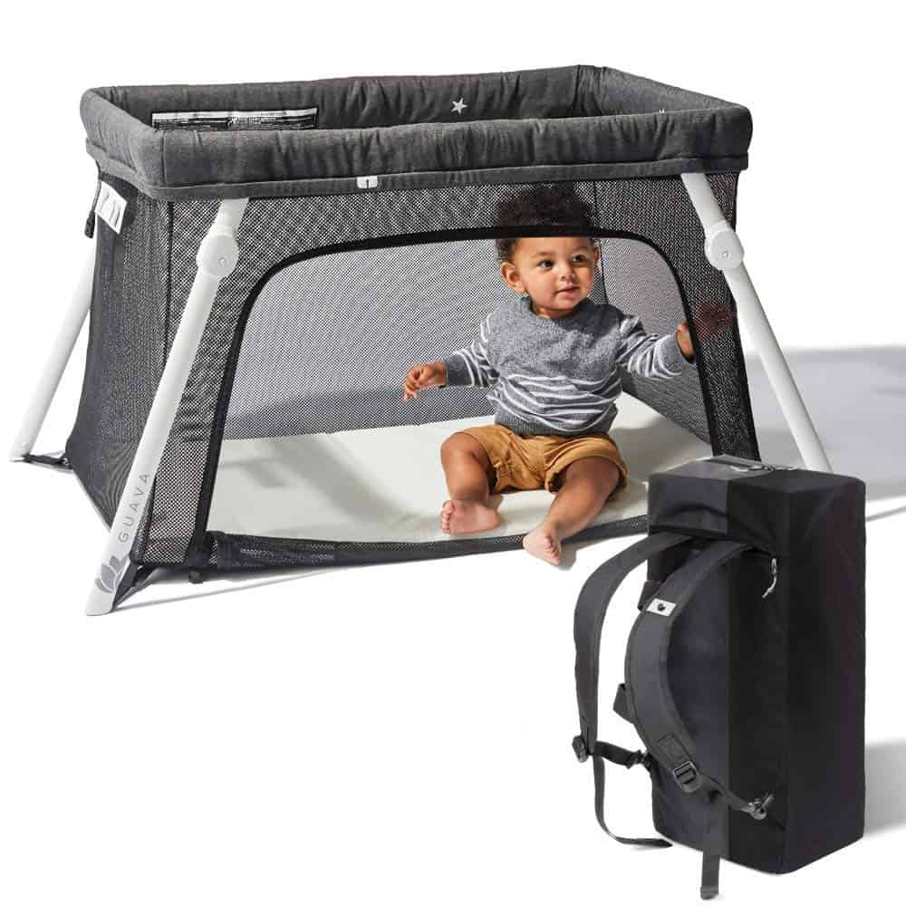 Best Travel Pack ‘N Play - Guava Family Lotus Travel Crib