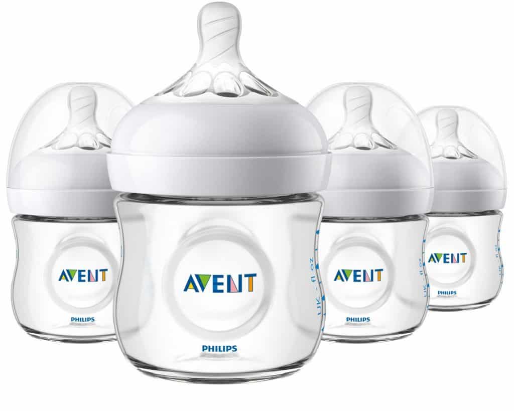 Best for Combo Feeding - Philips Avent Natural 4 Ounce Bottle