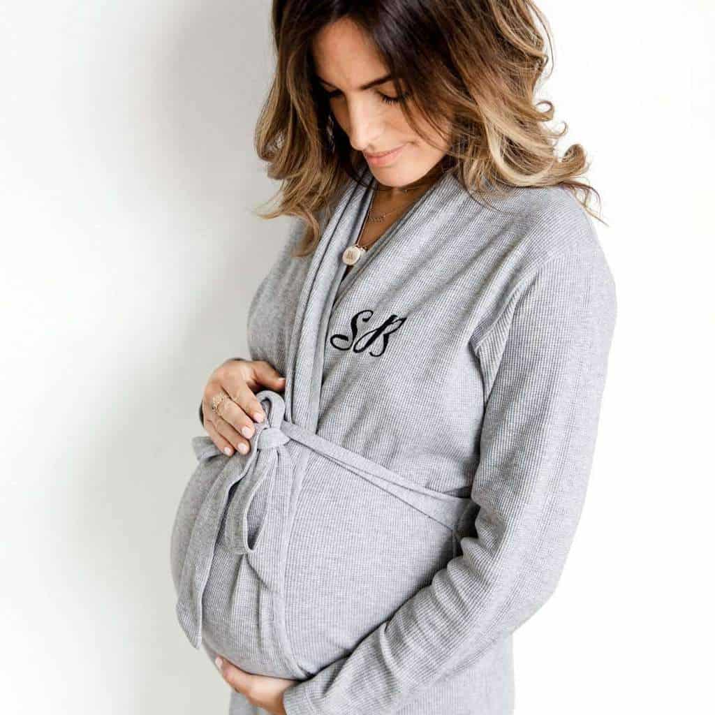 Monica + Andy Organic Lounge Robe - Best Labor and Delivery Gown