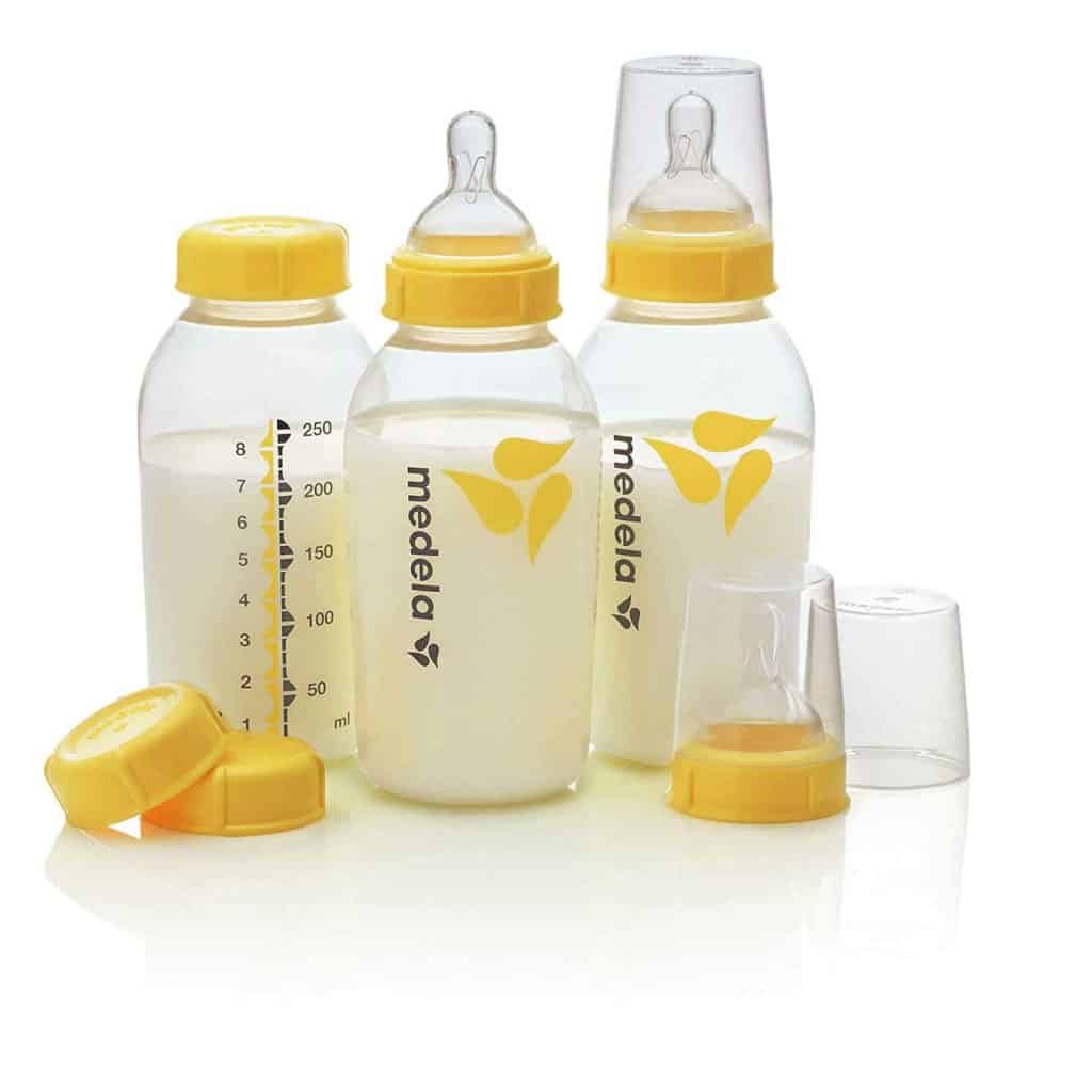 Best to Pump- Medela Breastmilk Bottle Set - Best Bottles for Breastfed Babies