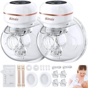 Let’s Take a Look at The Top Best Breast Pumps in 2025! 14 Ainsir Wearable Breast Pump, Hands-Free