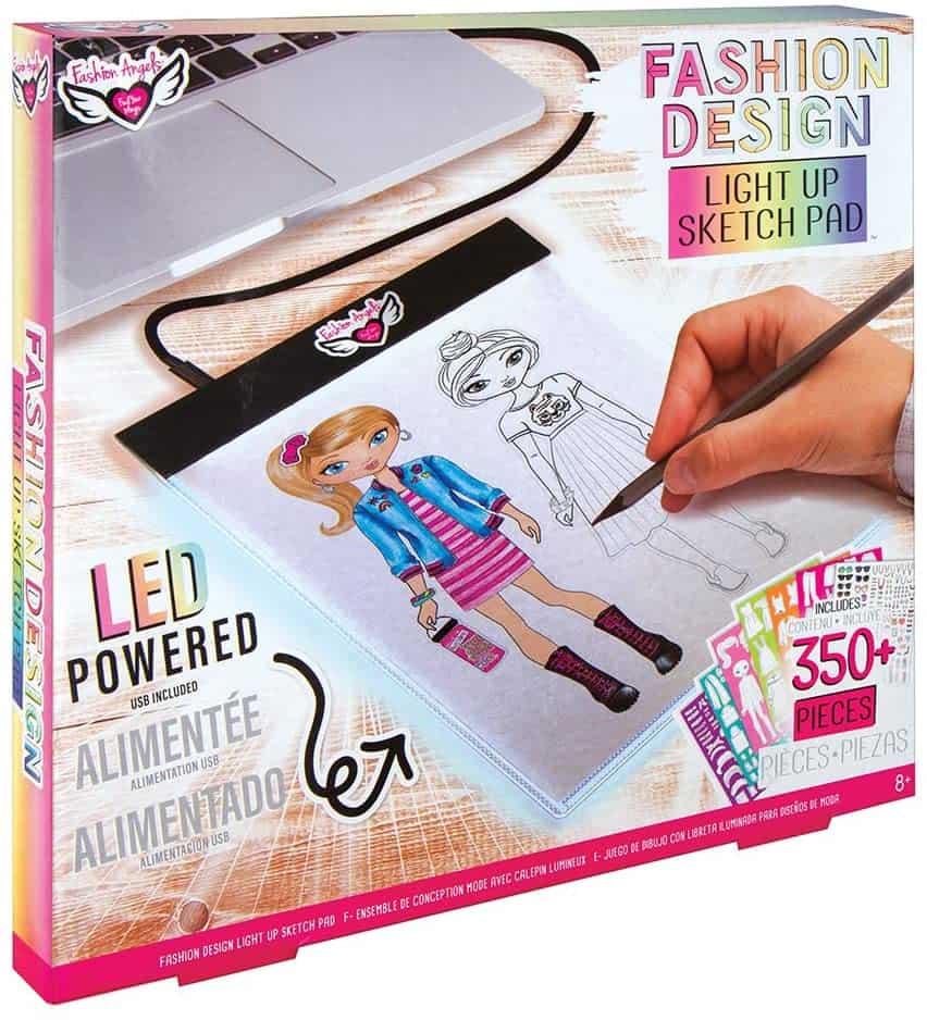 Fashion Light Up Sketch Pad Best Gifts For 11 Year Old Girls Parenthoodbliss