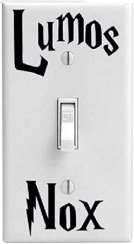 Nox Lumos Light Switch Sticker