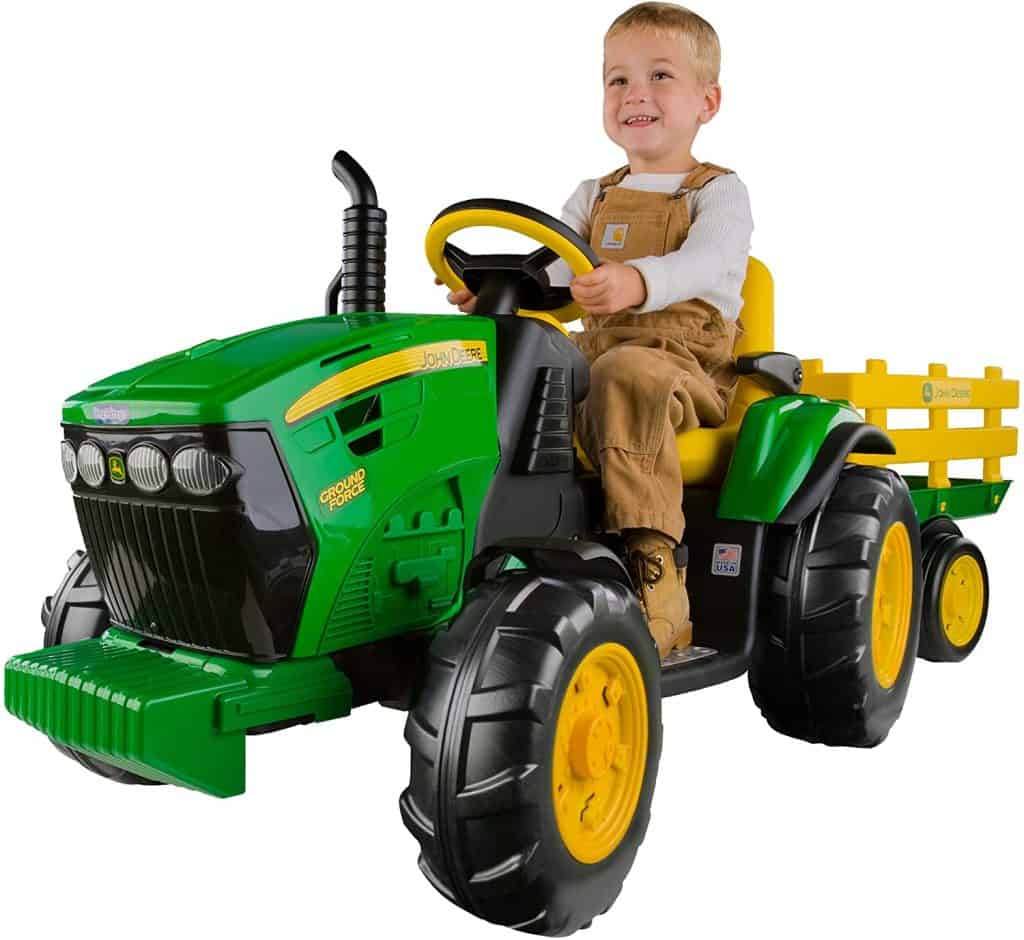 Peg Perego John Deere Ground Force Tractor - Best Ride-On Toys For Toddlers