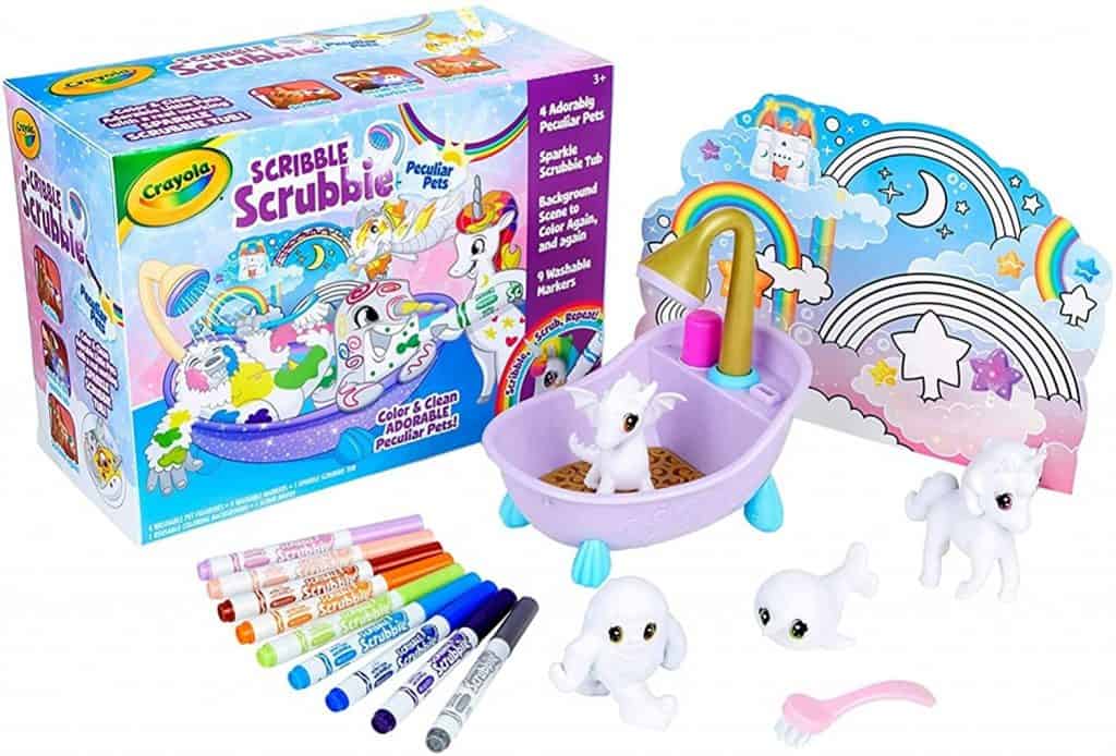 Scrubbie Scribble Peculiar Pets - Best Gifts For 4-Year-old Girl