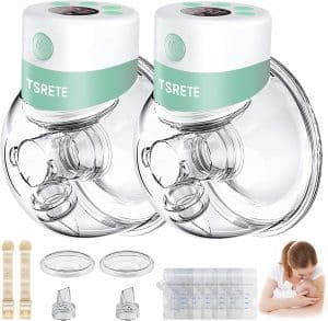 Let’s Take a Look at The Top Best Breast Pumps in 2025! 4 TSRETE double breast pump