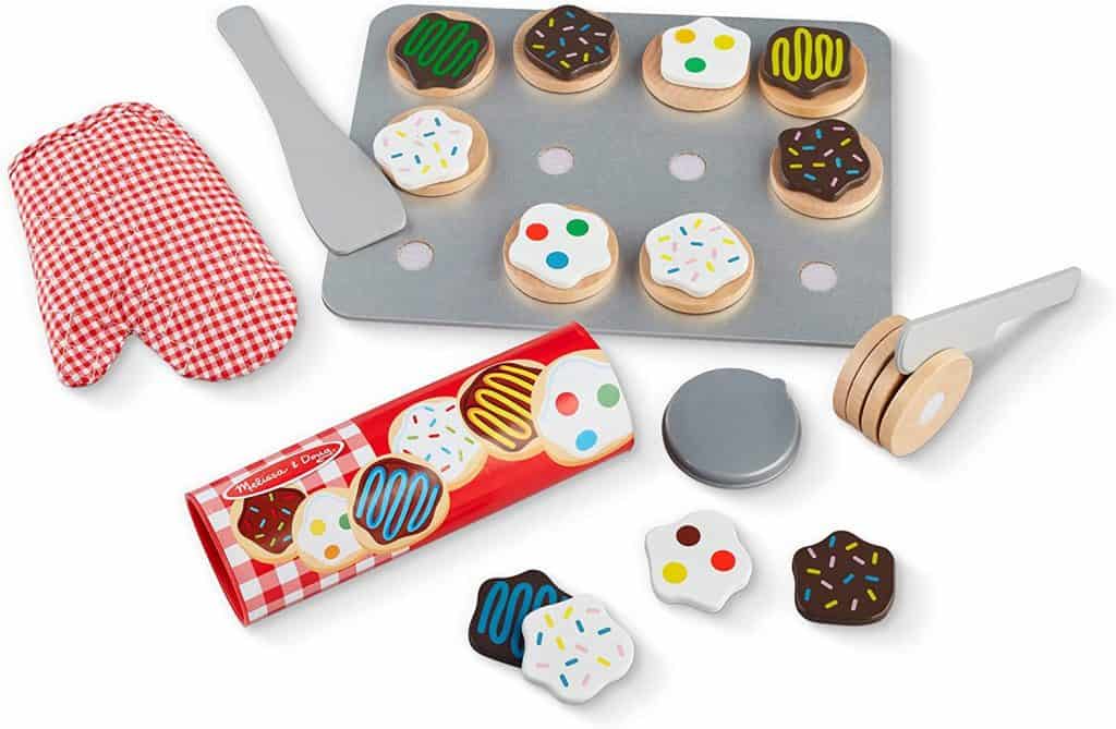 Wooden Slice-and-Bake Cookie Food Set- Best Gifts For 4-Year-old Girl