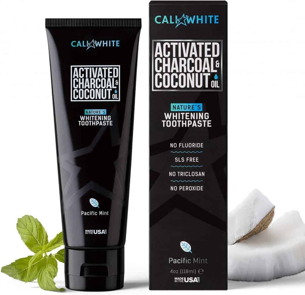 Cali White Activated Charcoal Whitening Toothpaste - Best Toothpaste For Your Kids