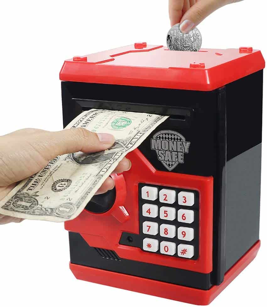 Electronic Piggy Bank - Best Gift For 10 Year Old Boy