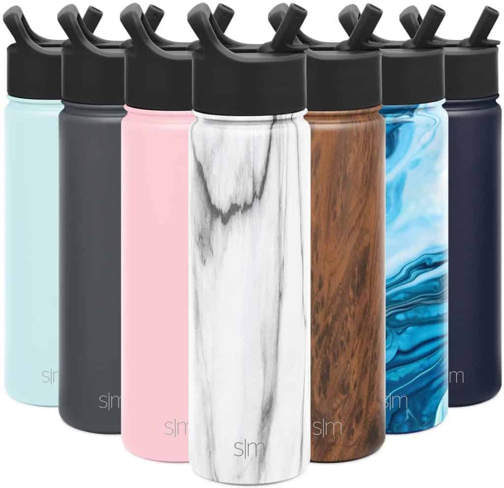 Insulated Straw Lid Water Bottle - Best Gifts For 10 Year Old Boy
