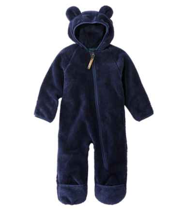 L.L.Bean Infants’ Hi-Pile Fleece Bunting (Best Fleece Baby Snowsuit)