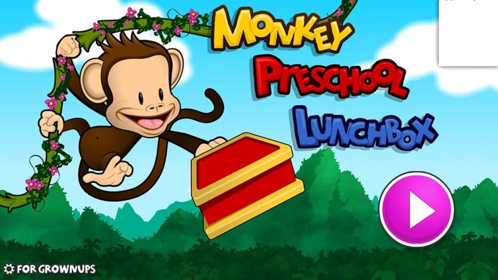 Monkey Preschool Lunchbox