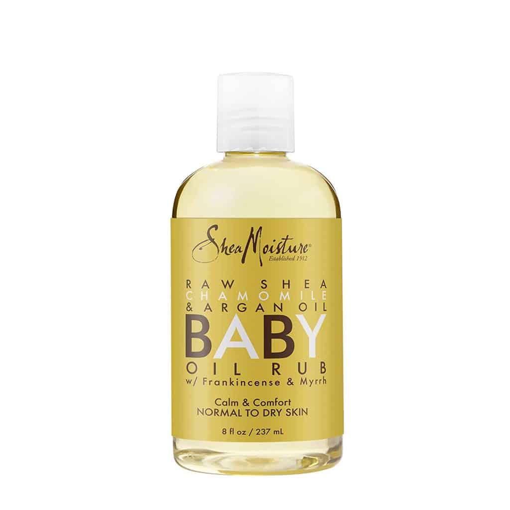 SheaMoisture Baby Oil Rub - Best Oil For Baby Hair Growth And Dry Skin