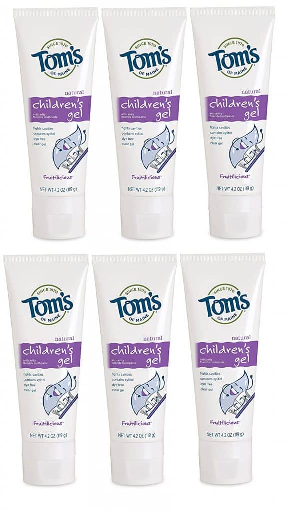 Tom’s of Maine Children’s Fluoride Anticavity Gel - Best Toothpaste For Your Kids