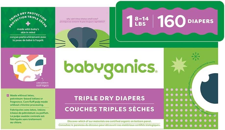 Babyganics Triple Dry Diapers