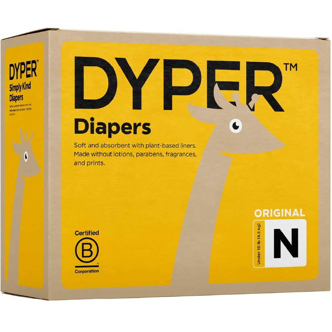 DYPER Bamboo Baby Diapers
