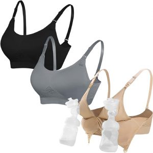 18 Best Nursing Bras Of 2025 17 4HOW Hands- Free Pumping Bra