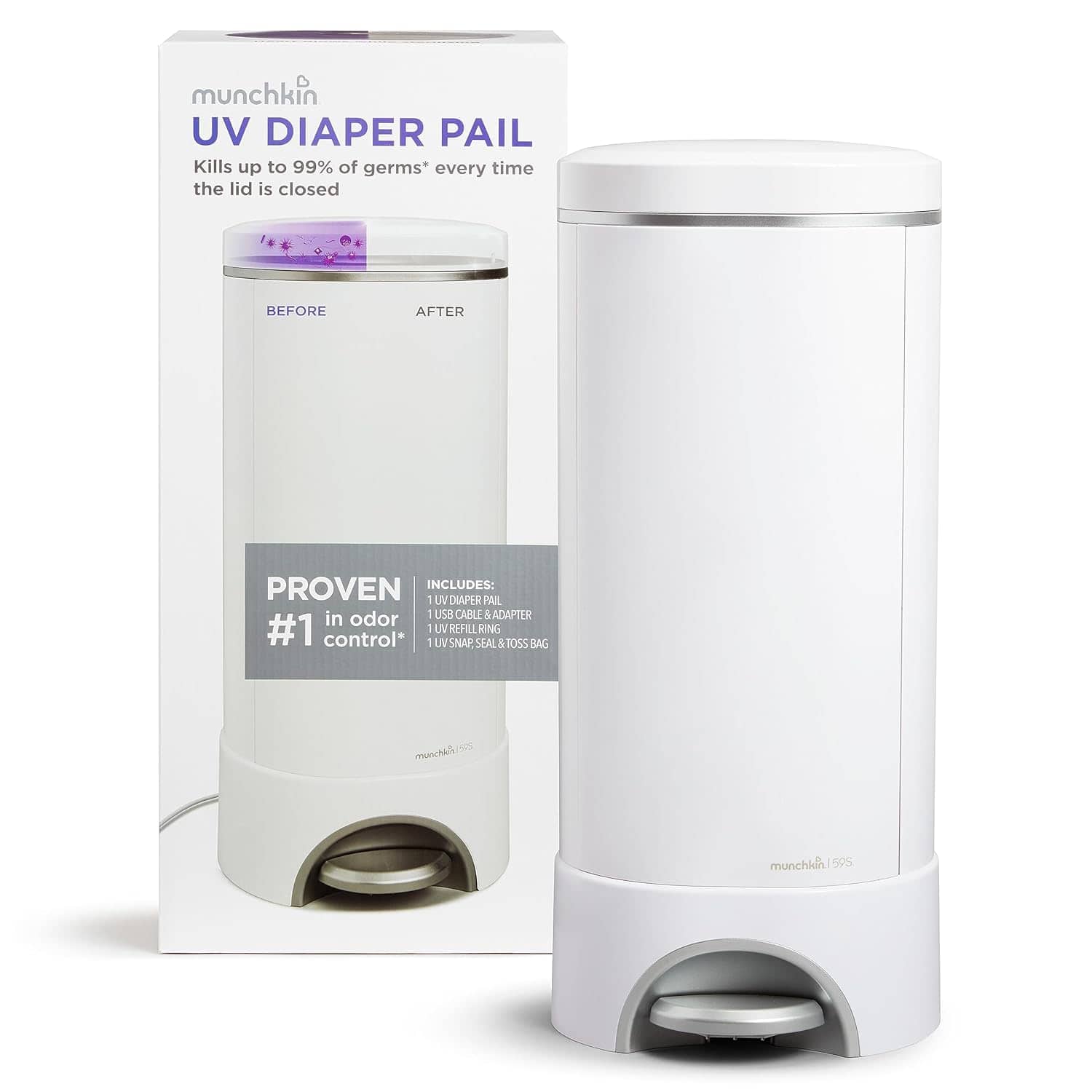 Munchkin UV Diaper Pail