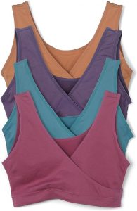 18 Best Nursing Bras Of 2025 13 Caramel Cantina 4 pack Maternity Bra For Breastfeeding