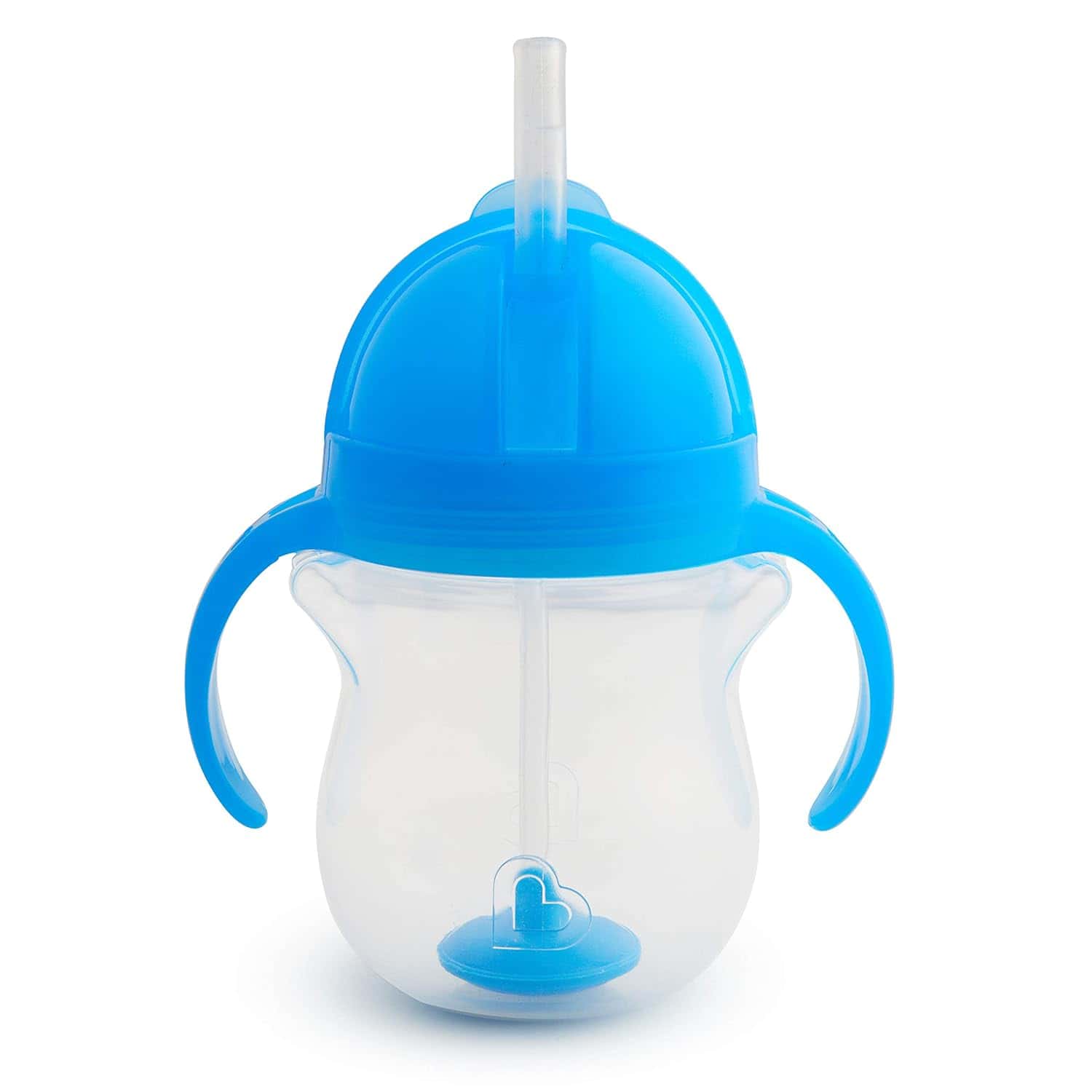 Munchkin Any Angle Weighted Straw Trainer Cup with Click Lock Lid