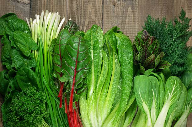 Green Leafy Veggies - Iron-Rich Foods For Babies