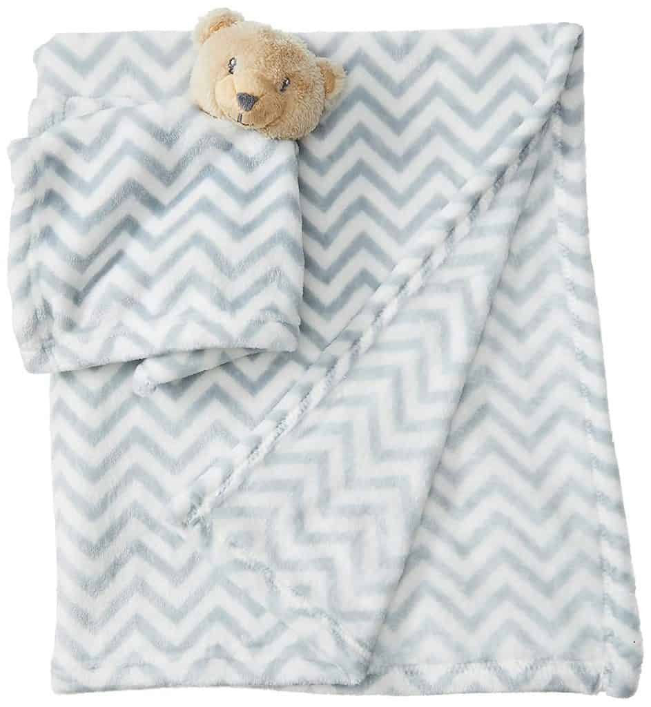 Hudson Baby Plush Blanket and Animal Security Blanket