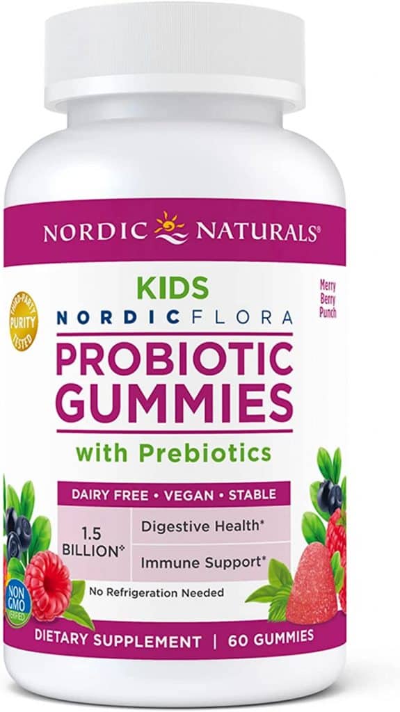 Nordic Naturals Kids Nordic Flora Probiotic Gummies