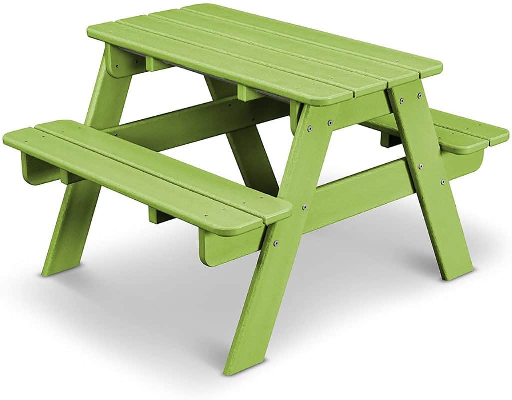 Polywood Outdoor Furniture Kid Picnic Table