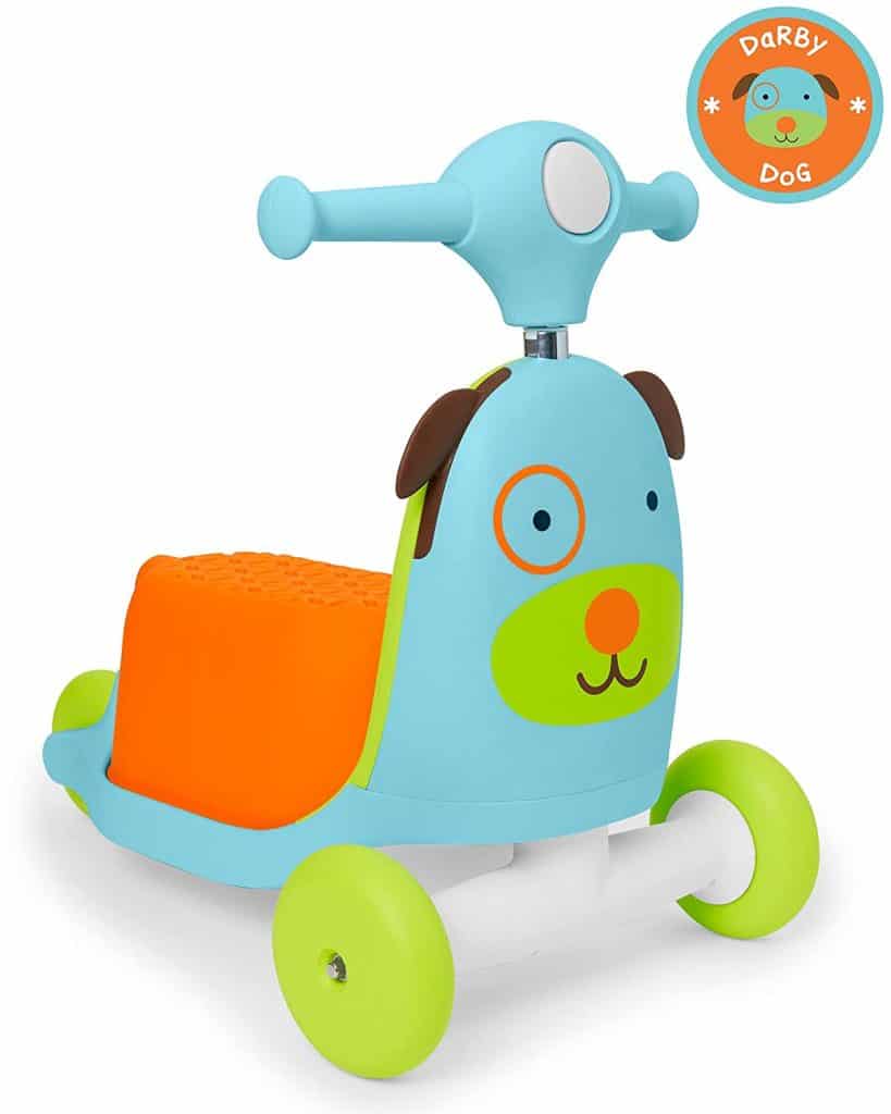 Skip Hop Zoo 3-in-1 Ride-On Dog - Best Summer Ride-on Toy for Toddlers