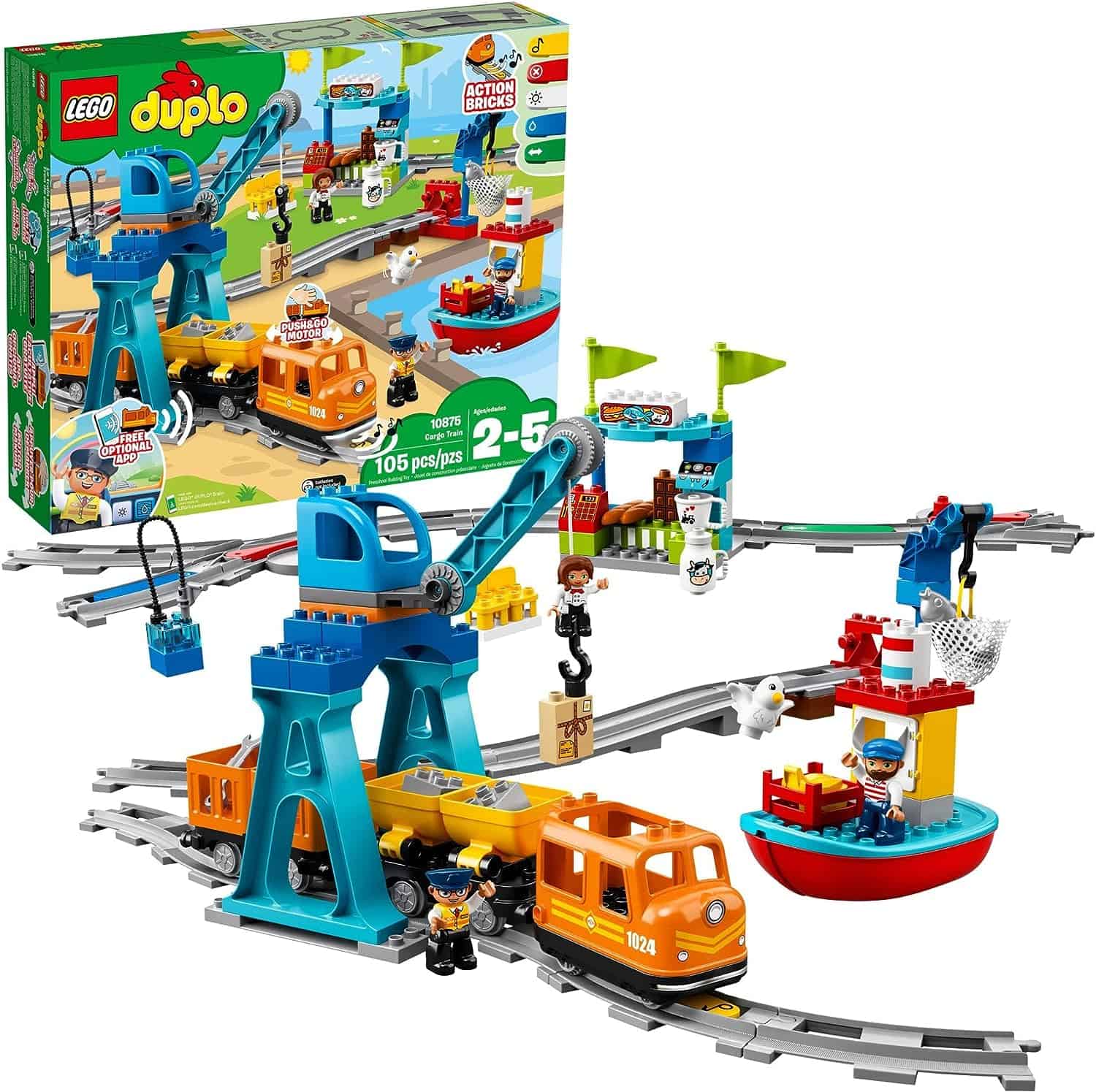 LEGO DUPLO Town Cargo Train