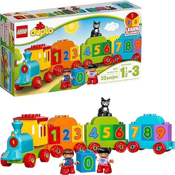 Number Train LEGO Duplo for the little train fans- Ages 2 to 5 years