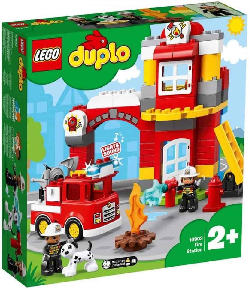 The fire station LEGO Duplo sets- Ages 2 years and above
