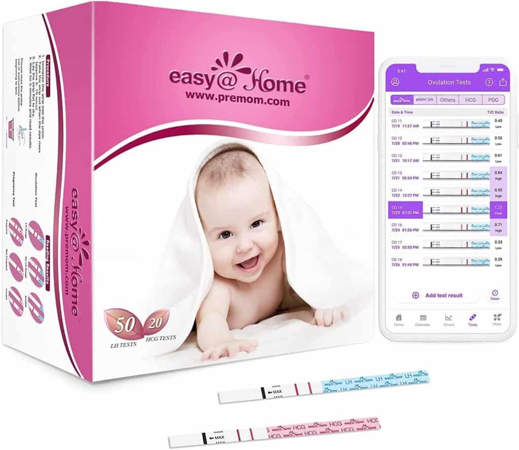 Easy@Home Pregnancy & Ovulation Kit ($18.99) - Best At-home Pregnancy Test