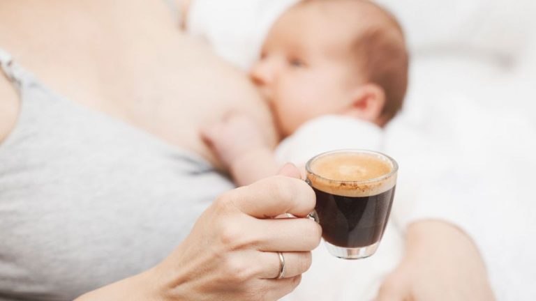 caffeine while breastfeeding