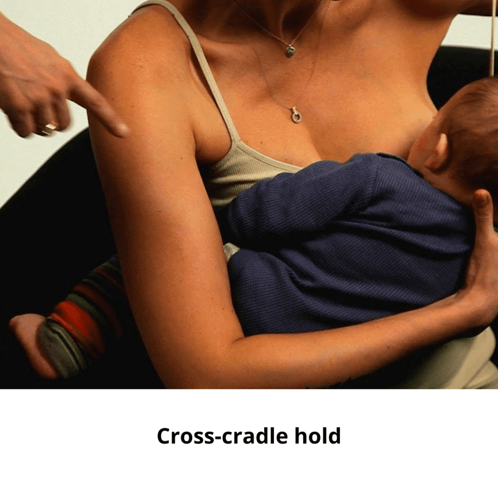 Cross-cradle hold