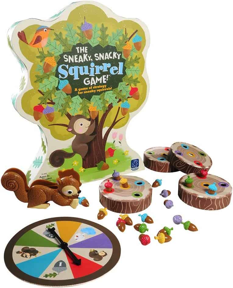 The Sneaky, Snacky Squirrel Game ($16)