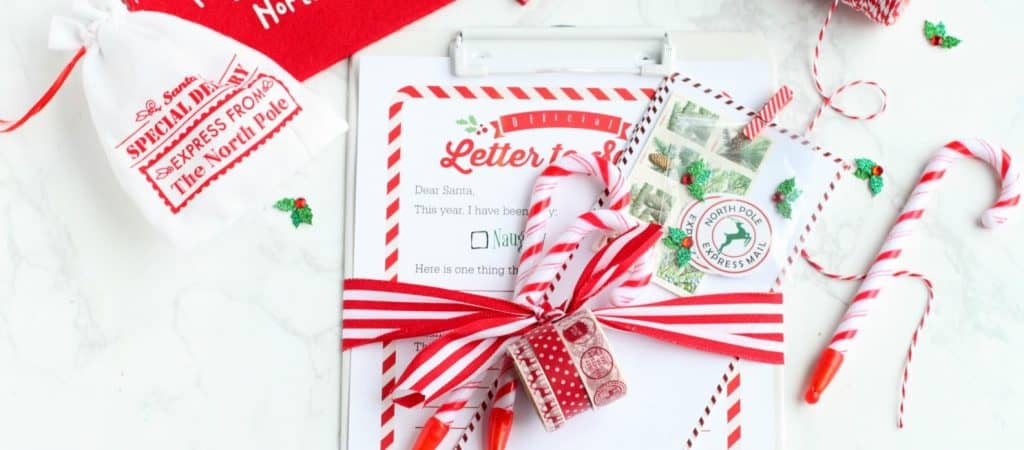 Dear Santa Letter Craft Parenthoodbliss