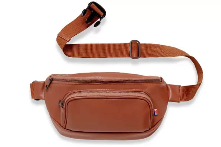 Kibou Vegan Leather Diaper Belt Bag