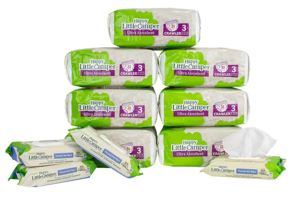 Happy Little Camper ($85 per shipment) - Best Hypoallergenic Diapers