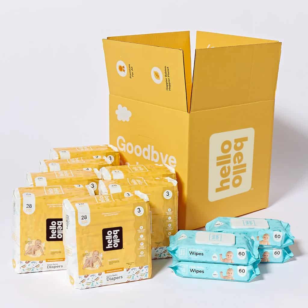 Hello Bello ($69.99 per shipment) - Best Diaper Subscription