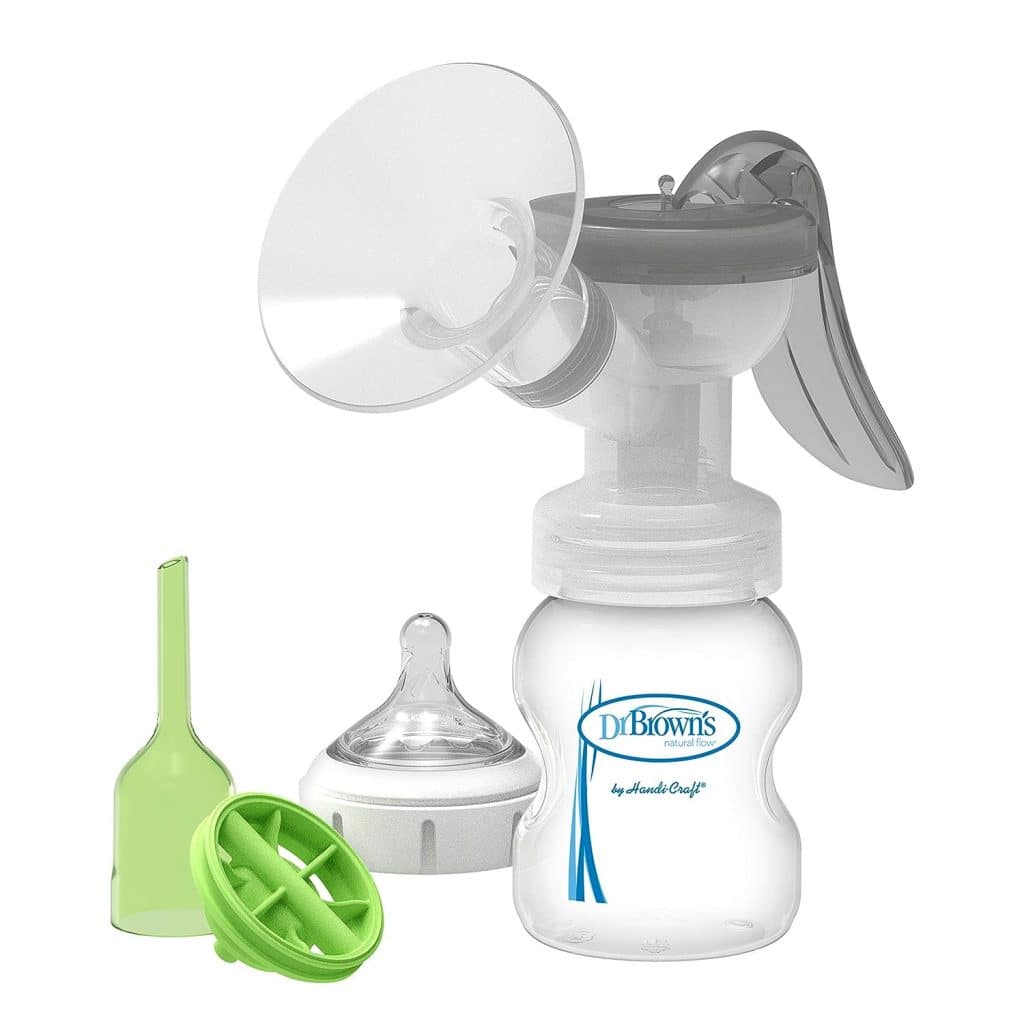 Dr. Brown’s ($26) - Best Manual Breast Pump For Small Nipples